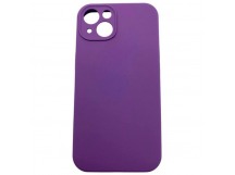 Чехол iPhone 13 Silicone Case (Full Camera/c Лого) №30 Фиолетовый