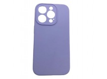 Чехол iPhone 14 Pro Silicone Case (Full Camera/c Лого) №47 Элегантный Фиолетовый