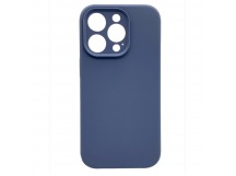 Чехол iPhone 14 Pro Silicone Case (Full Camera/c Лого) №50 Лаванда