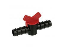 Кран капельная трубка x капельная трубкя 16 мм, шт