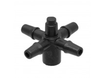 Разветвитель на 4 трубки для компенсированой капельницы, шт