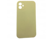 Чехол iPhone 11 Silicone Case (Full Camera/с Лого) №24 Ароматный Крем