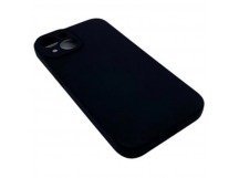 Чехол iPhone 14 Silicone Case (Full Camera/с Лого) №01 Черный