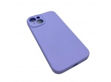Чехол iPhone 14 Silicone Case (Full Camera/с Лого) №15 Элегантный Фиолетовый