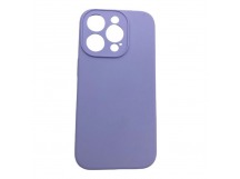 Чехол iPhone 14 Pro Silicone Case (Full Camera/с Лого) №15 Элегантный Фиолетовый
