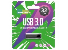 32GB накопитель  USB3.0 More Choice MF32m металл черный