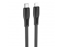 Кабель USB - Apple lightning Borofone BX85 (повр.уп) 100см 2,4A  (black) (232430)