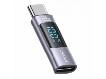 Переходник Type-C - Type-C выход USAMS S682 AU18 (100W/дисплей)