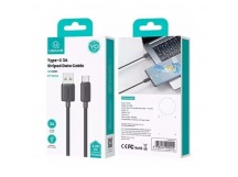 Кабель USB - Type-C USAMS SJ688 (3A/1m) черный