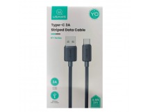 Кабель USB - Type-C USAMS SJ693 (3A/2m) черный