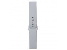 Ремешок - WB34 Sport Band силикон на кнопке Универсальный 22мм (gray) (230559)