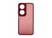 Чехол-накладка Protect Camera для Huawei Honor X7b (004) бордовый