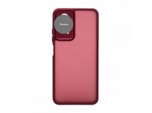 Чехол Protect Camera для Samsung Galaxy S24 Ultra (004) бордовый