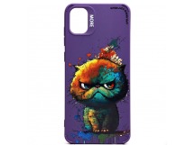 Чехол-накладка - SC335 для "Samsung Galaxy A05"  (кот) (violet) (227954)
