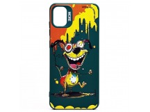 Чехол-накладка - SC335 для "Samsung Galaxy A05"  (собака) (dark green) (227952)