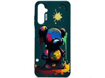 Чехол-накладка - SC335 для "Samsung Galaxy A05s"  (медведь) (dark green) (227943)
