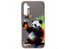Чехол-накладка - SC335 для "Samsung Galaxy A34"  (панда) (grey) (227136)