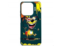 Чехол-накладка - SC335 для "TECNO Spark 10 4G"  (собака) (dark green) (227964)