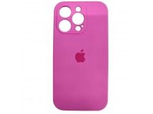 Чехол copy original силиконовый iPhone 14 Pro (защита камеры) (14) розовый