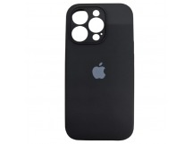 Чехол copy original силиконовый iPhone 14 Pro (защита камеры) (01) черный