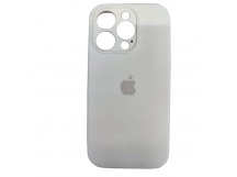 Чехол copy original силиконовый iPhone 14 Pro (защита камеры) (10) белый