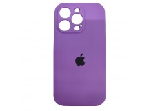 Чехол copy original силиконовый iPhone 14 Pro (защита камеры) (24) фиолетовый