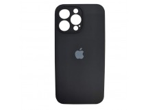 Чехол copy original силиконовый iPhone 15 Pro Max (защита камеры) (01) черный