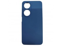 Чехол силиконовый Honor X7B Silicone Case синий