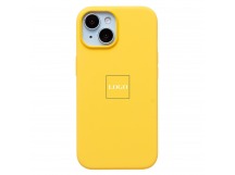 Чехол-накладка Silicone Case SafeMag с анимацией для Apple iPhone 15 (sunshine) (229299)