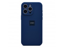 Чехол-накладка Soft Touch с закрытой камерой для Apple iPhone 15 Pro Max (dark blue) (230170)