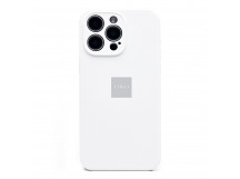Чехол-накладка Soft Touch с закрытой камерой для Apple iPhone 15 Pro Max (white) (230169)