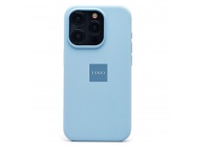 Чехол-накладка ORG Silicone Case SafeMag с анимацией для "Apple iPhone 15 Pro" (light blue) (230173)