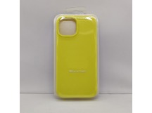 Чехол Silicone Case для iPhone 13 желтый