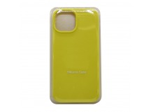 Чехол Silicone Case для iPhone 13 желтый