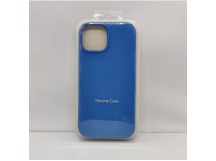 Чехол Silicone Case для iPhone 14 королевский синий