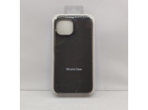 Чехол Silicone Case для iPhone 14 темно-серый
