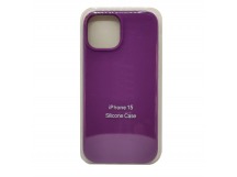 Чехол-накладка Silicone Case Apple iPhone 15 сиреневый