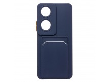 Чехол-накладка - SC337 с картхолдером для "Honor X7b 5G" (dark blue) (231290)