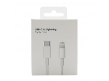 Кабель Type-C - Lightning (для iPhone) PD High Quality 1m в упаковке с Лого Белый