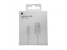 Кабель USB - Lightning (для iPhone) High Quality 1m в упаковке с Лого Белый