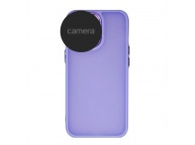 Чехол Matte frame для Samsung A35 (003) фиолетовый