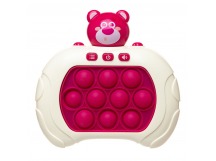 Игрушка - Speed Push POP IT (strawberry bear) (pink/white) (231754)