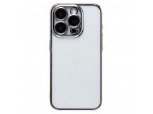 Чехол-накладка - PC073 с закрытой камерой для "Apple iPhone 15 Pro" (silver) (222632)