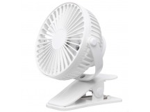 Вентилятор - портативный G16 (крепление прищепка) (white) (231775)