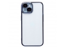 Чехол-накладка - PC073 с закрытой камерой для "Apple iPhone 15" (blue) (222620)