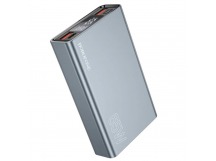 Внешний аккумулятор Borofone BJ40 PD QC (повр. уп.) 15000mAh Type-C/USB*2/Type-C (metal gray(231633)