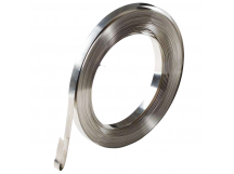 Никелированная лента 0,15мм*5мм, рулон 10м