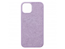 Чехол-накладка - PC071 POSH SHINE для "Apple iPhone 13" россыпь кристаллов (ice violet) (231590)