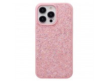 Чехол-накладка - PC071 POSH SHINE для "Apple iPhone 14 Pro Max" россыпь кристаллов (pink) (231600)