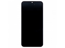 Дисплей для Samsung Galaxy A24 4G (A245F) модуль с рамкой Черный - (OLED) (Small Size)
